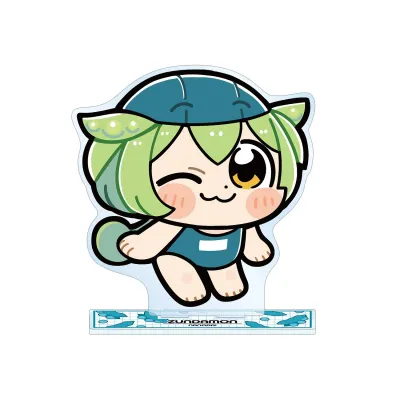 大川ぶくぶさんイラスト スクール水着ずんだもん スクールver. BIGアクリルスタンド