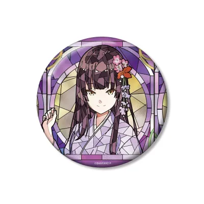 ユキホ Aure Glass 100mm缶バッジ