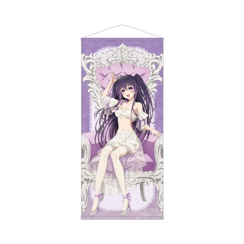 描き下ろし 夜刀神十香 プリンセス玉座ver. 等身大タペストリー