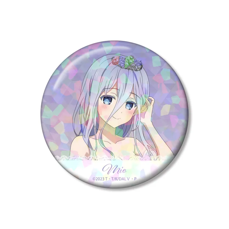 描き下ろし 崇宮澪 プリンセス玉座ver. 75mmホログラム缶バッジ