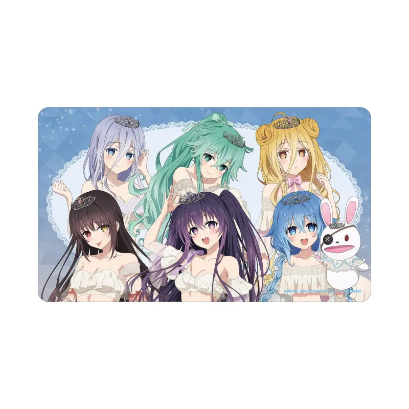 描き下ろし 集合 プリンセス玉座ver. マルチデスクマット