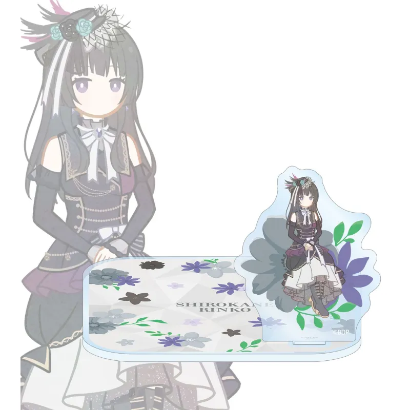 白金 燐子 Botania アクリルスタンド付きコースター