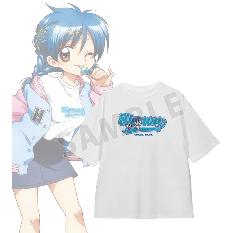 ANGEL BLUEコラボ 描き下ろし 宝生 波音 着用 BIGシルエットTシャツユニセックス(サイズ/S)