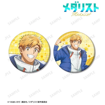 明浦路 司 ホログラム缶バッジ2個セット 2