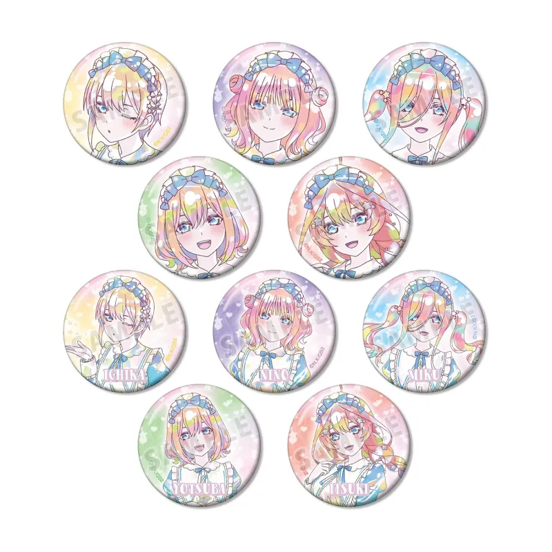 描き下ろし 星空メイドver. トレーディング Ani-Art KAWAII label 缶バッジ(単位/BOX)