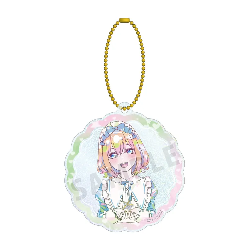 描き下ろし 中野四葉 星空メイドver. Ani-Art KAWAII label グリッターアクリルキーホルダー