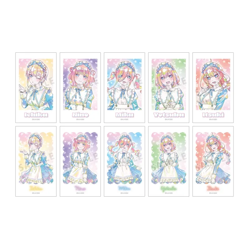 描き下ろし 星空メイドver. トレーディング Ani-Art KAWAII label Ani-Frame(単位/BOX)