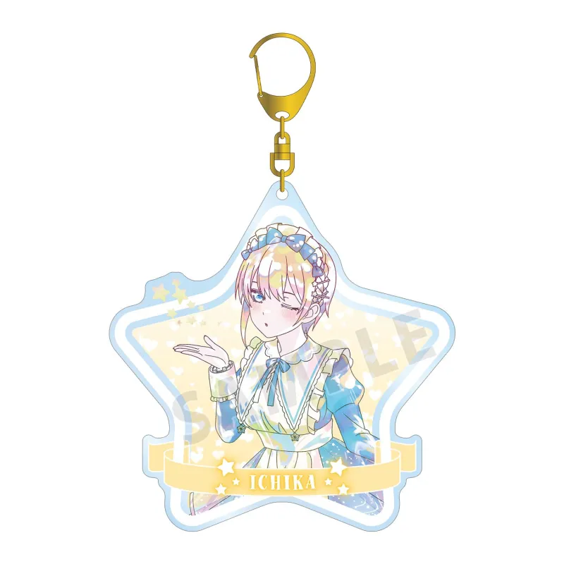 描き下ろし 中野一花 星空メイドver. Ani-Art KAWAII label BIGアクリルキーホルダー