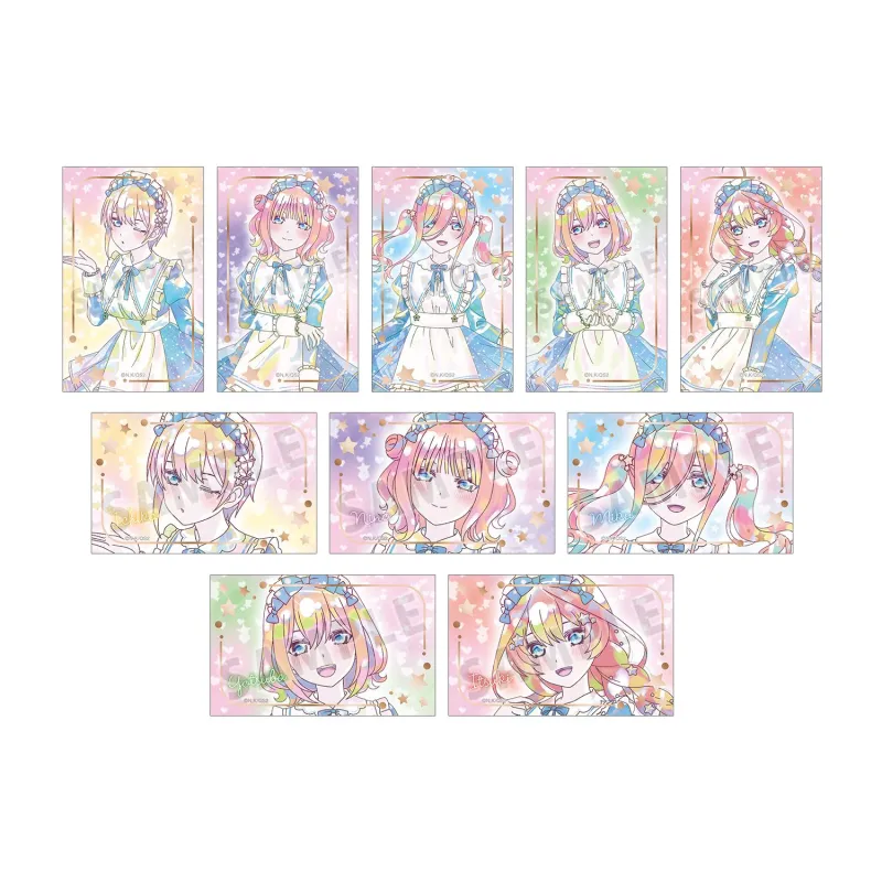 描き下ろし 星空メイドver. トレーディング Ani-Art KAWAII label 箔押しカード(単位/BOX)