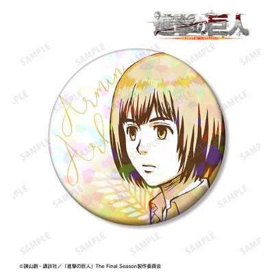 アルミン カラーパレットVer. 75mmホログラム缶バッジ 2