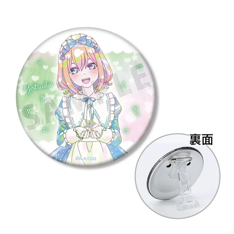 描き下ろし 中野四葉 星空メイドver. Ani-Art KAWAII label 3WAY缶バッジ