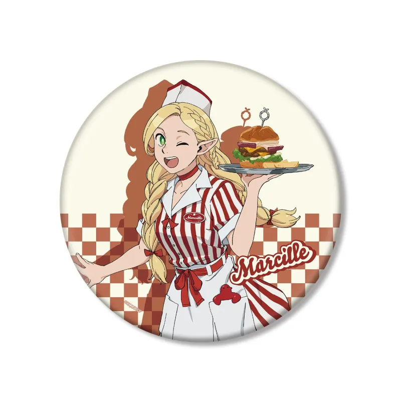 描き下ろし マルシル アメリカンダイナーver. BIG缶バッジ