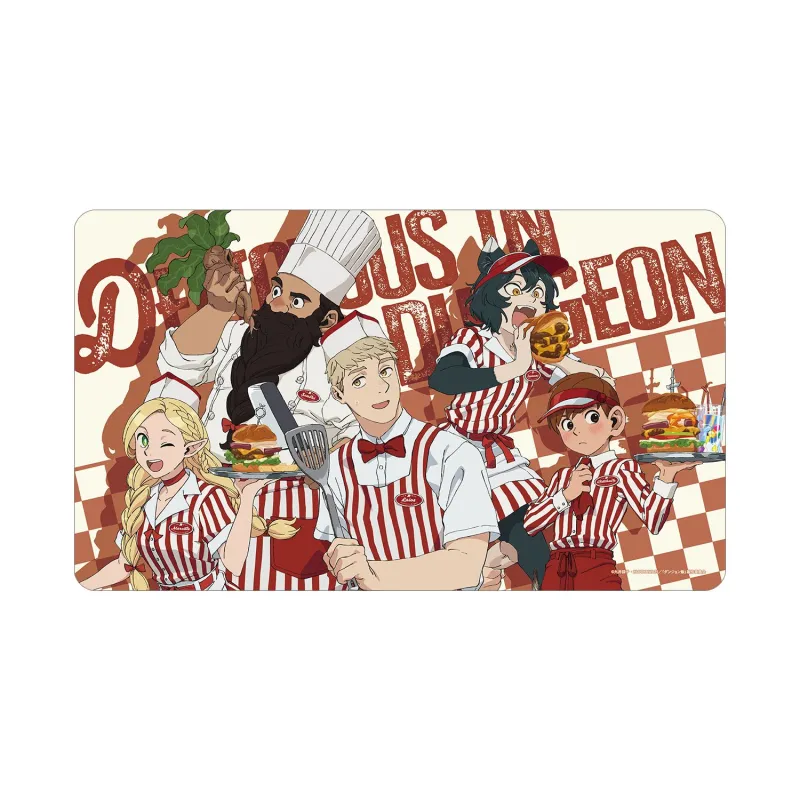 描き下ろし 集合 アメリカンダイナーver. マルチデスクマット