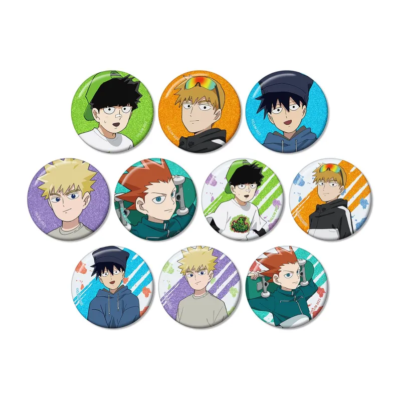 描き下ろし ストリートスポーツver. トレーディンググリッター缶バッジ(単位/BOX)