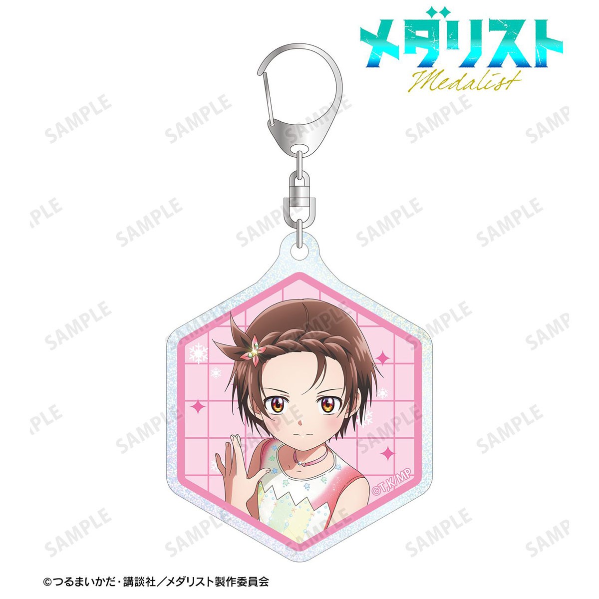 結束いのり グリッターアクリルキーホルダー 3