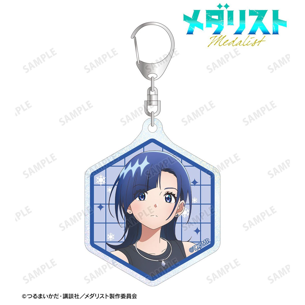 岡崎いるか グリッターアクリルキーホルダー 3