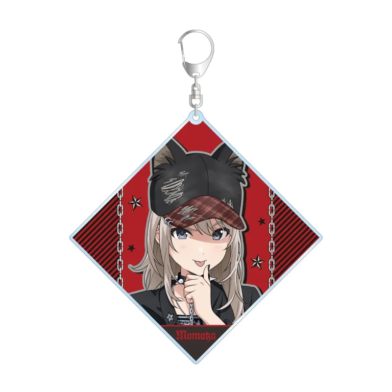 描き下ろし 河原木 桃香 パンクファッションver. BIGアクリルキーホルダー
