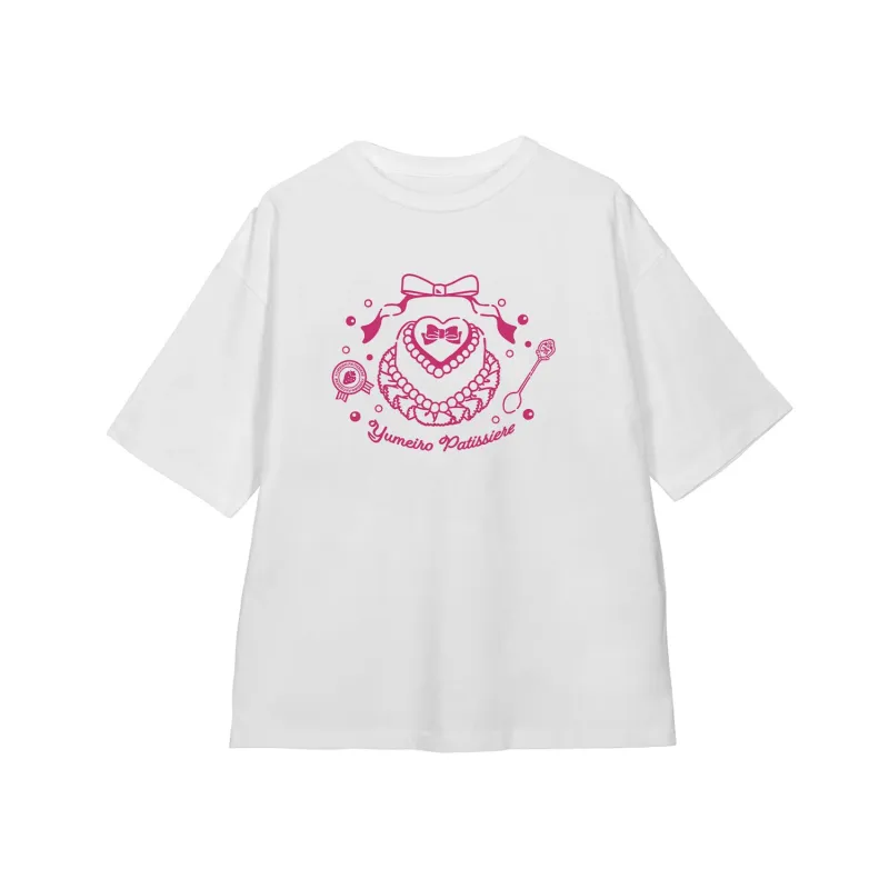 夢色パティシエール モチーフ BIGシルエットTシャツユニセックス(サイズ/L)