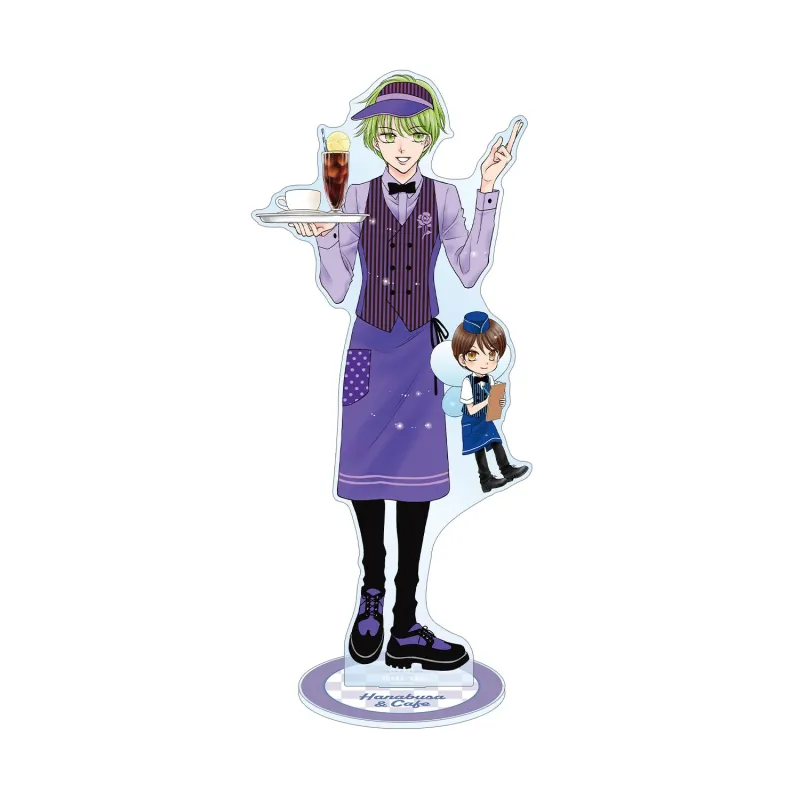 松本夏実先生 描き下ろし 花房五月＆カフェ ダイナーver. 特大アクリルスタンド
