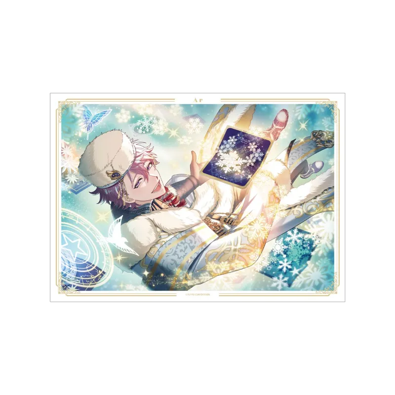 アル 『雪舞う空からのノスタルジア』 A3マット加工ポスター