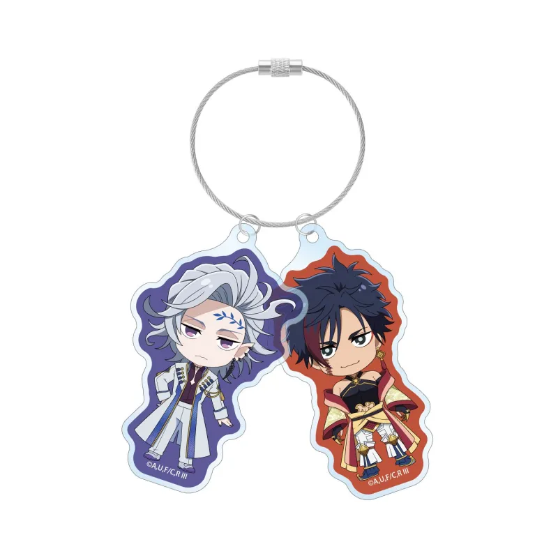 ハデス&始皇帝 ちびキャラ 2連ワイヤーBIGアクリルキーホルダー