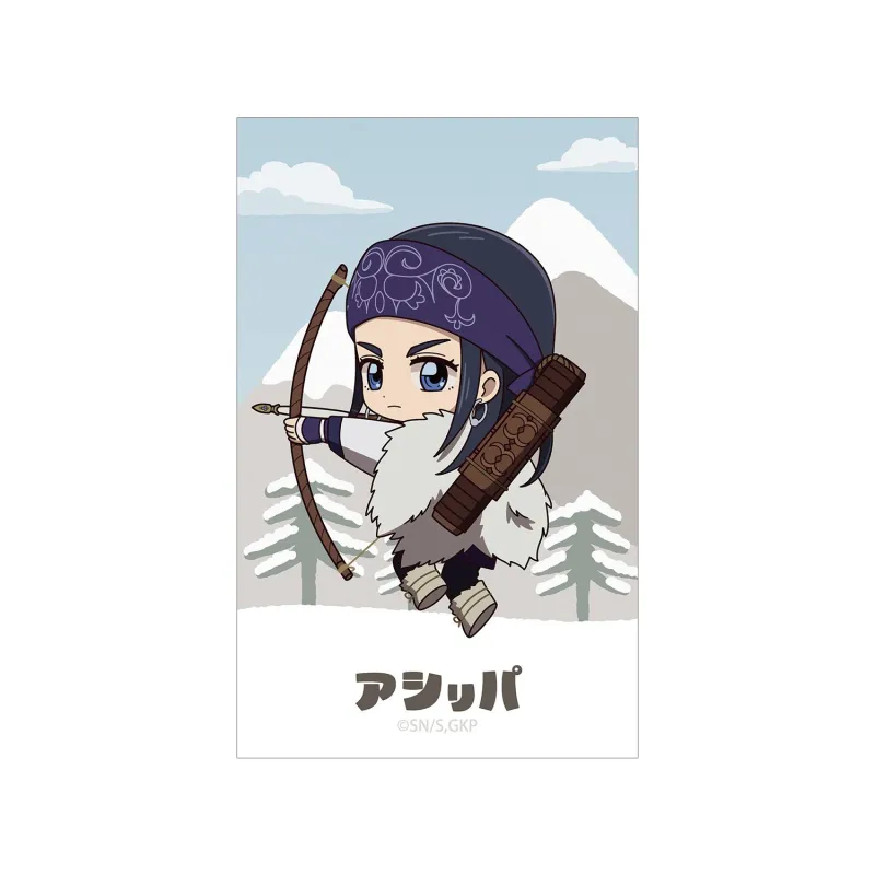 アシㇼパ ちびキャラ 戦う背中ver. イラストカード