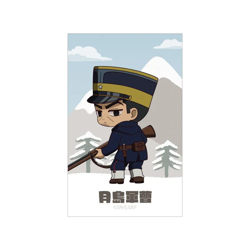 月島軍曹 ちびキャラ 戦う背中ver. イラストカード