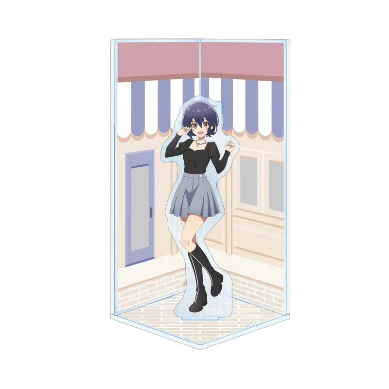 水野 愛 私服ver. キューブ型ジオラマ風アクリルスタンド