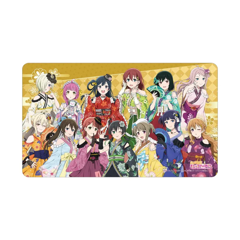 描き下ろし 集合 着物ドレスver. マルチデスクマット