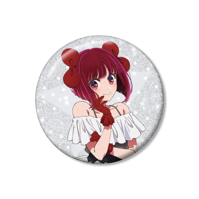 【推しの子】 有馬かな 75mmグリッター缶バッジ