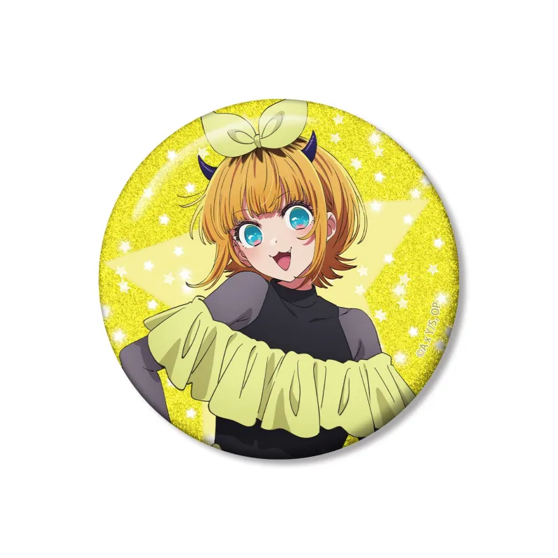 【推しの子】 MEMちょ 75mmグリッター缶バッジ
