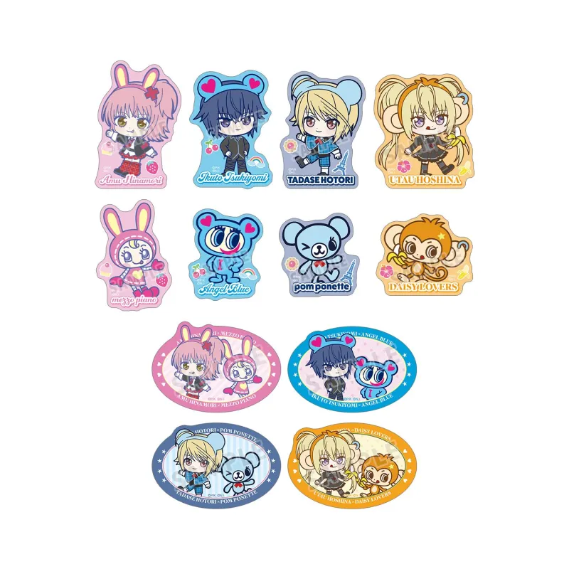 ナルミヤキャラクターズコラボ トレーディング ちびキャラ ダイカットステッカー(単位/BOX)