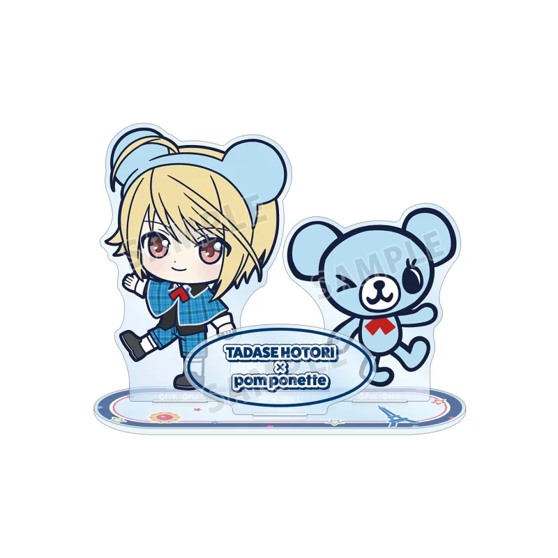 ナルミヤキャラクターズコラボ 辺里 唯世&ミントくん ちびキャラ パーツ付きBIGアクリルスタンド