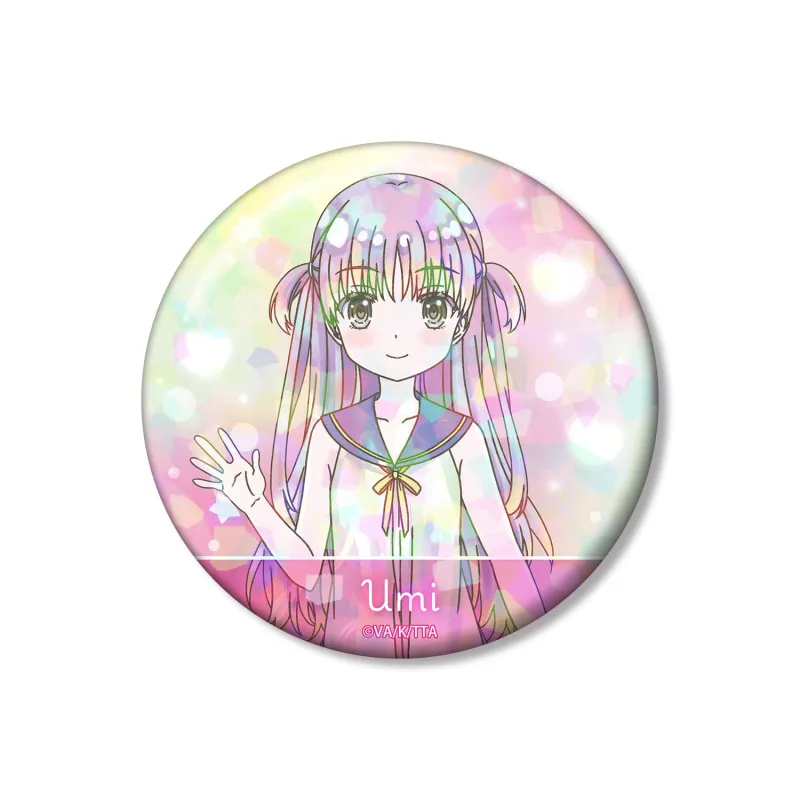 加藤うみ Ani-Art KAWAII label 75mmホログラム缶バッジ