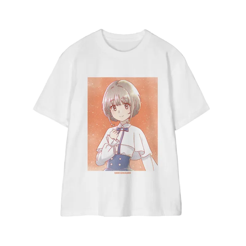 描き下ろし 梓川花楓 星空ドレスver. Ani-Art aqua label Teeユニセックス(サイズ/XXL)