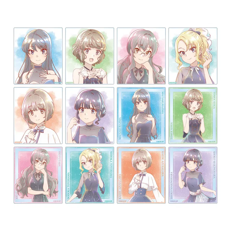 描き下ろし 星空ドレスver. トレーディング Ani-Art aqua label アクリルカード(単位/BOX)