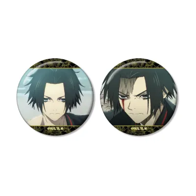 殊現 場面写缶バッジ2個セット