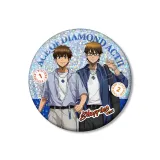 描き下ろし 沢村栄純&御幸一也 私服・ショッピングver. 75mmホログラム缶バッジ 1