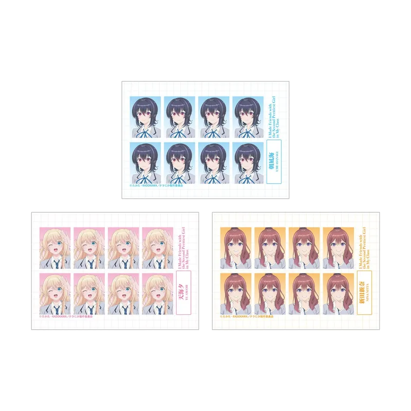 証明写真風ブロマイド3枚セット