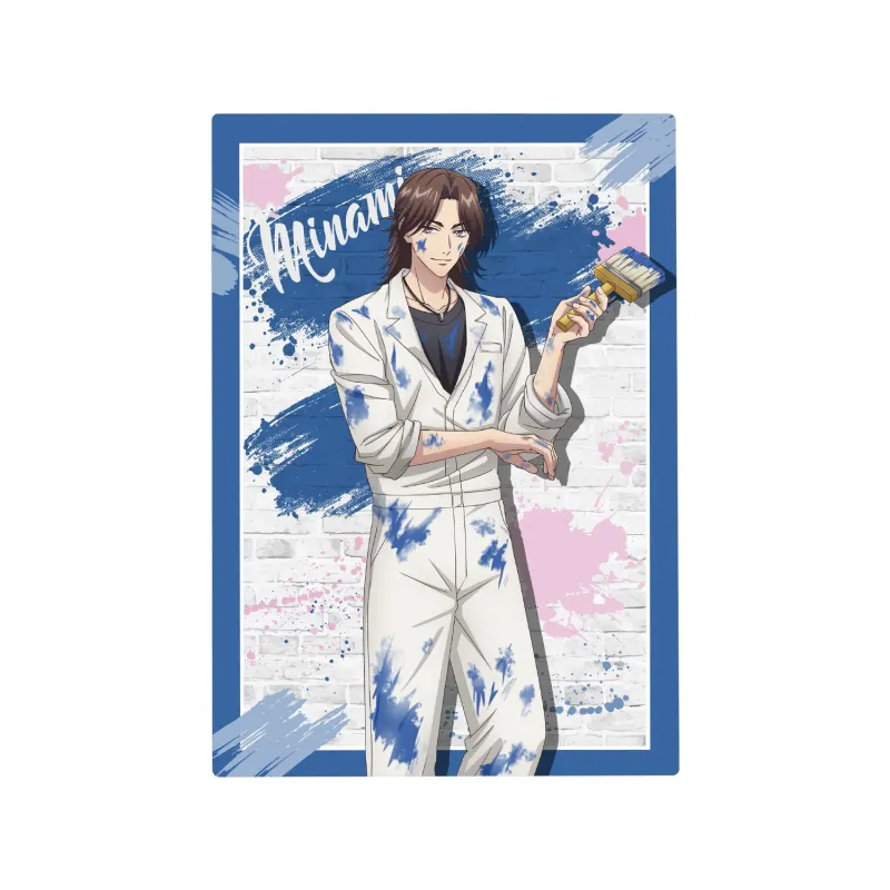 描き下ろし 難波 南 ペイントスタイルver. B6サイズメタルアートパネル