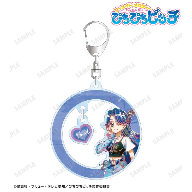 描き下ろし ノエル Y2Kファッションver. Ani-Art ゆらゆらアクリルキーホルダー