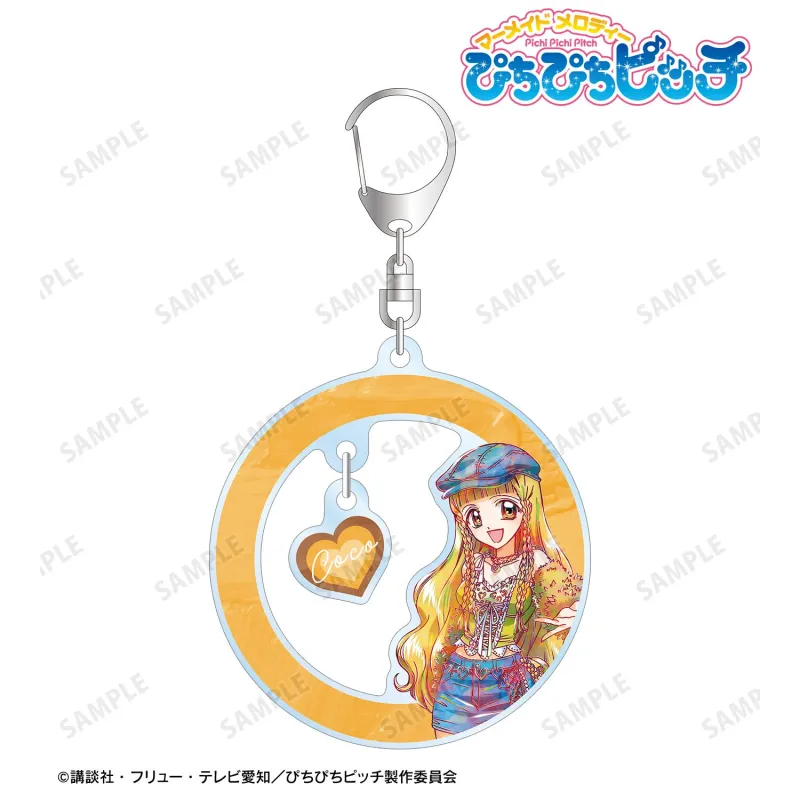 描き下ろし ココ Y2Kファッションver. Ani-Art ゆらゆらアクリルキーホルダー