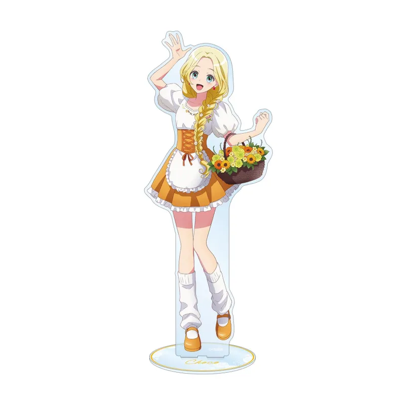 描き下ろし 三俣チョコ 花祭りver. 特大アクリルスタンド