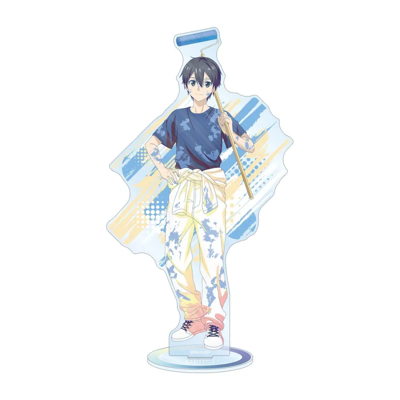 描き下ろし キリト ペイントスタイルver. Ani-Art clear label 第2弾 BIGアクリルスタンド