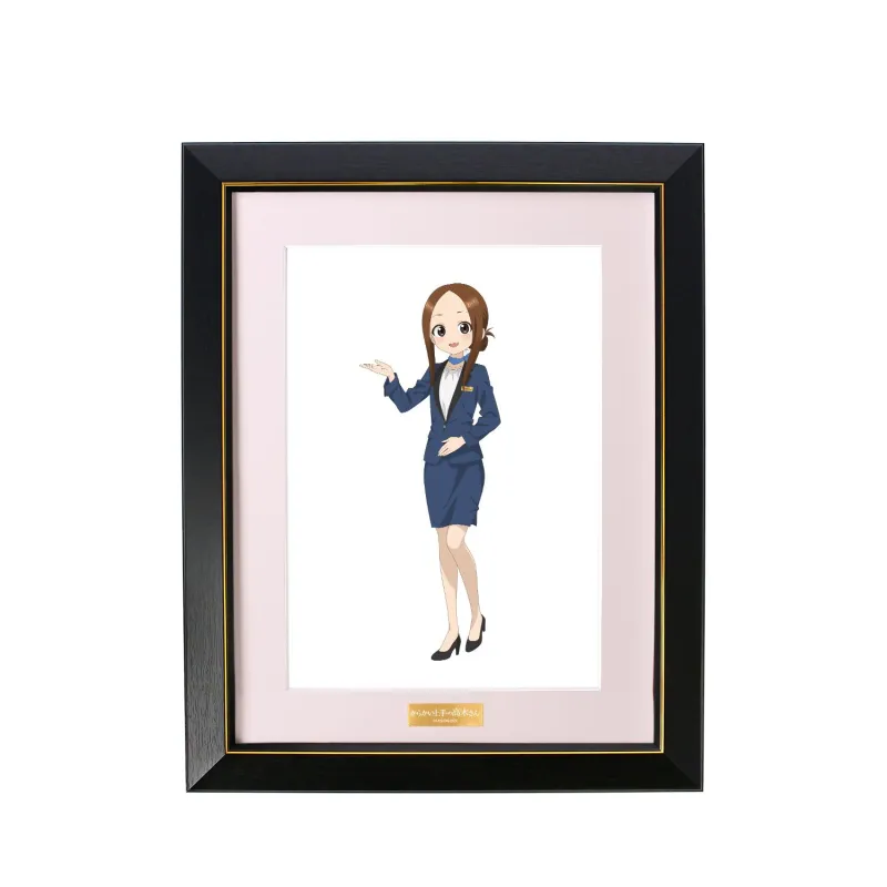描き下ろし 高木さん ホテルコンシェルジュ お仕事体験ver. 第2弾 A4キャラファイングラフ