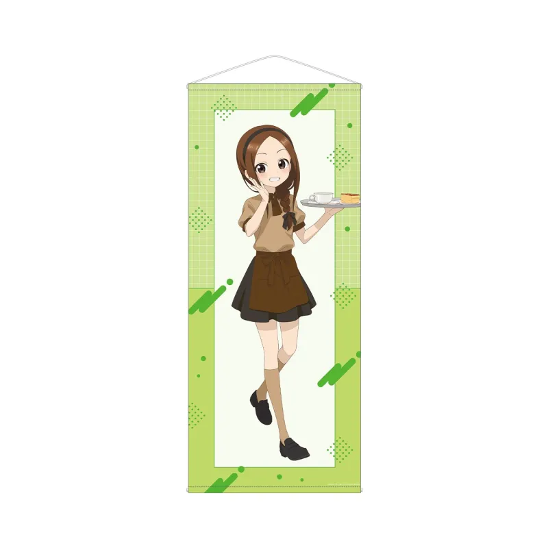 描き下ろし 高木さん カフェ店員 お仕事体験ver. 第2弾 等身大タペストリー