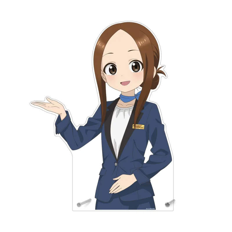 描き下ろし 高木さん ホテルコンシェルジュ お仕事体験ver. 第2弾 特大ダイカットアクリルパネル