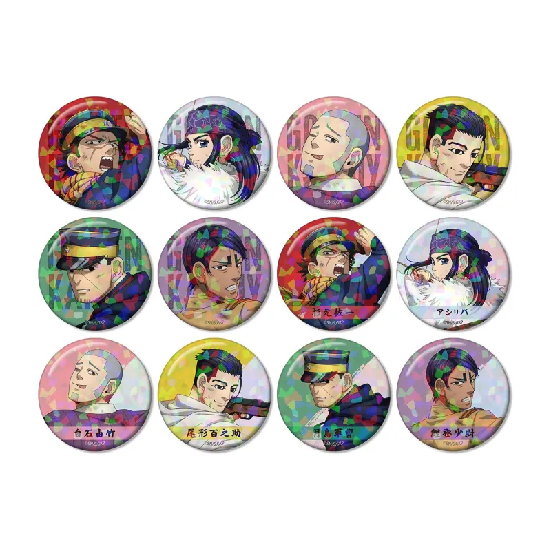 描き下ろし 戦う背中ver. トレーディングホログラム缶バッジ(単位/BOX)