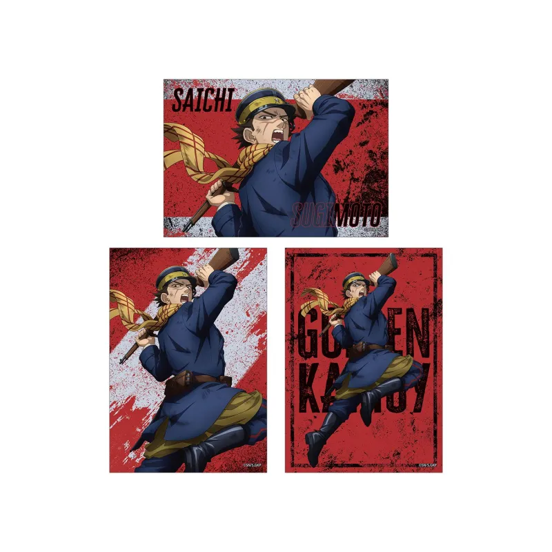 描き下ろし 杉元佐一 戦う背中ver. ブロマイド3枚セット