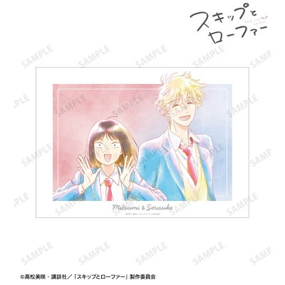 岩倉美津未&志摩聡介 Ani-Art aqua label A3マット加工ポスター ver.A 2